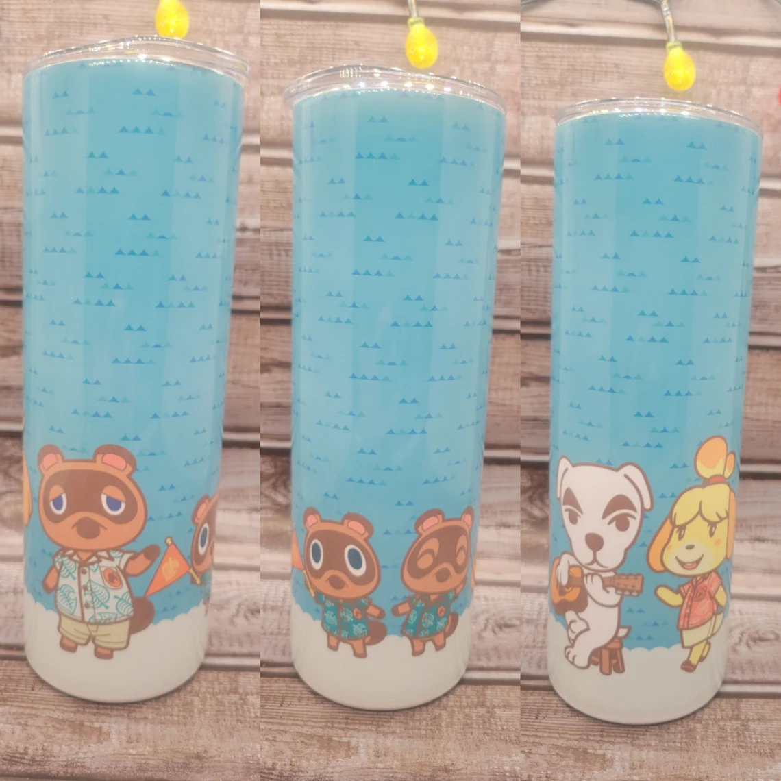 Animal Crossing: New Horizons Tumbler cup Island Residents ver